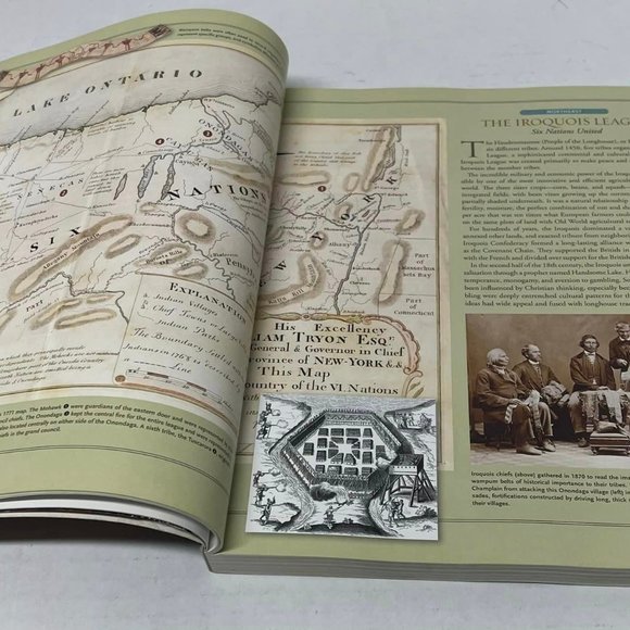 ATLAS OF INDIAN NATIONS by Anton Treuer National Geographic Illustrated - Picture 5 of 6